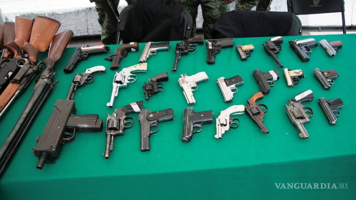 Coahuilenses han canjeado por efectivo 230 armas en lo que va del año