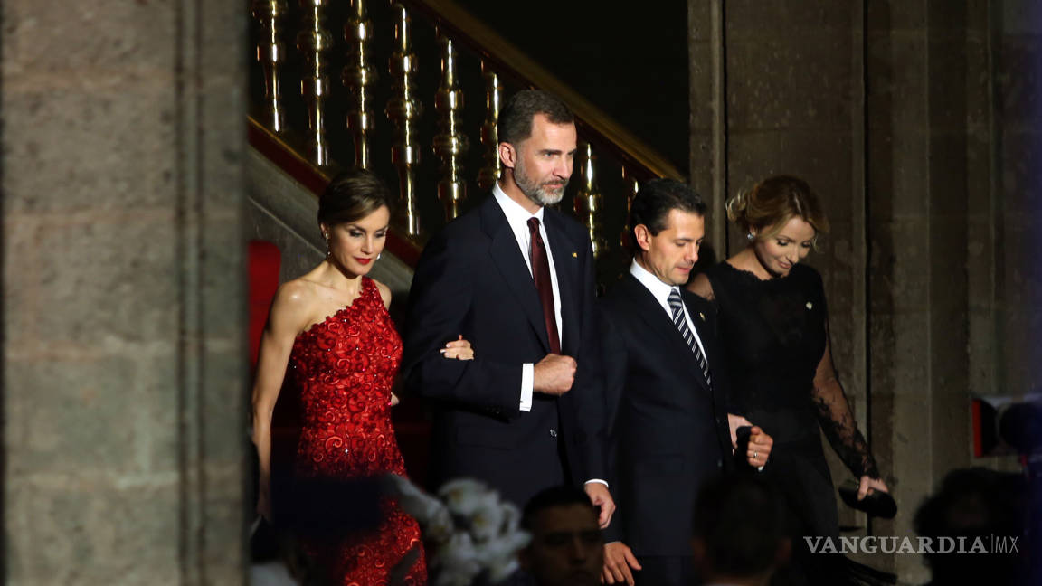 ¿Cuánto se gastó en la gala que Peña Nieto ofreció a los reyes de España?, Los Pinos “no guardó registro”
