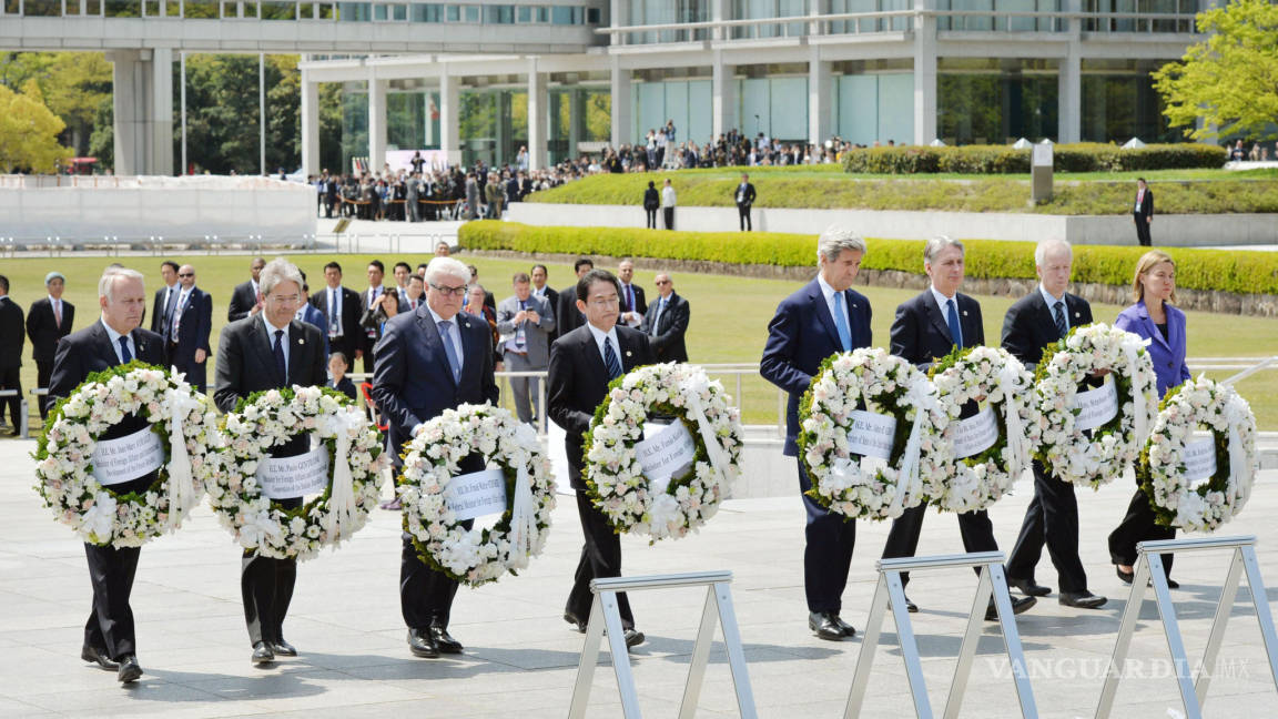 Kerry, primer secretario de Estado de EU que visita Hiroshima