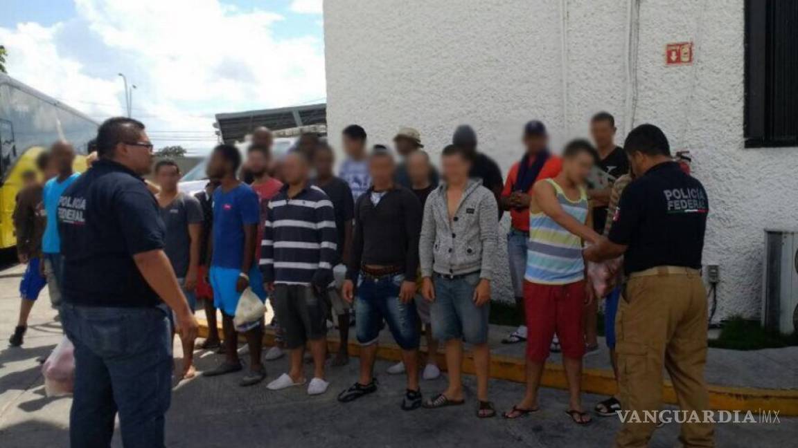 Rescatan a 31 inmigrantes secuestrados en Quintana Roo