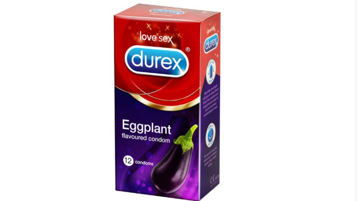 ¿Condones sabor emoji? Durex lanza condón sabor berenjena