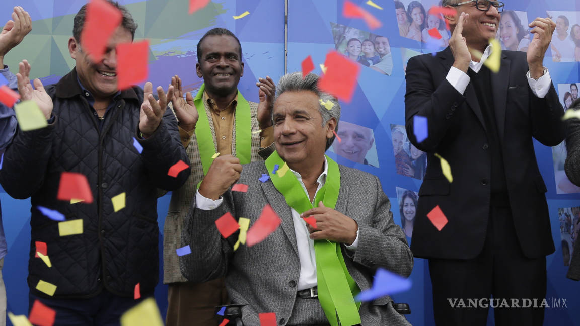 Declaran Presidente Electo de Ecuador a Lenín Moreno