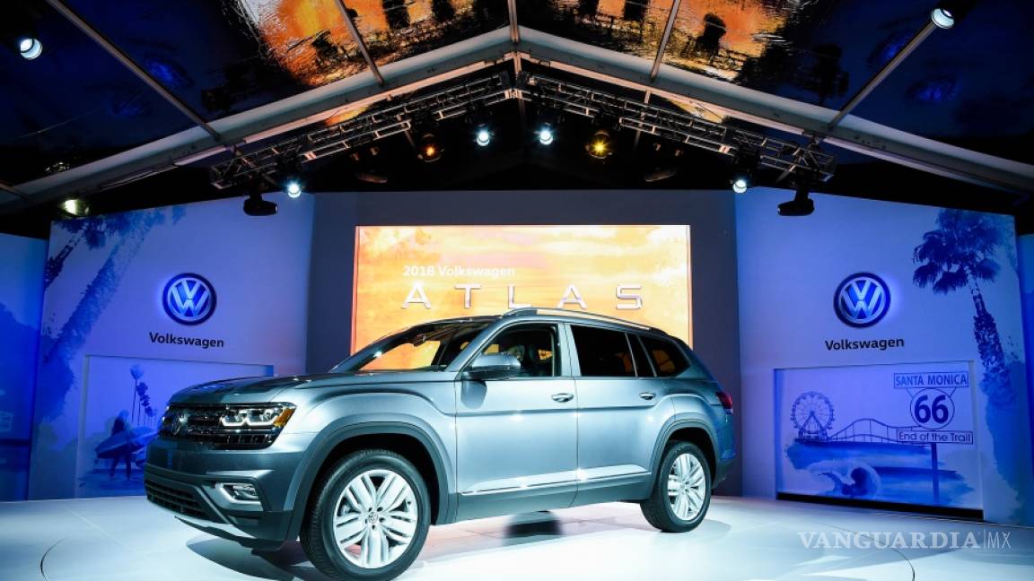 Volkswagen presenta su mayor vehículo en EU, el todocaminos Atlas