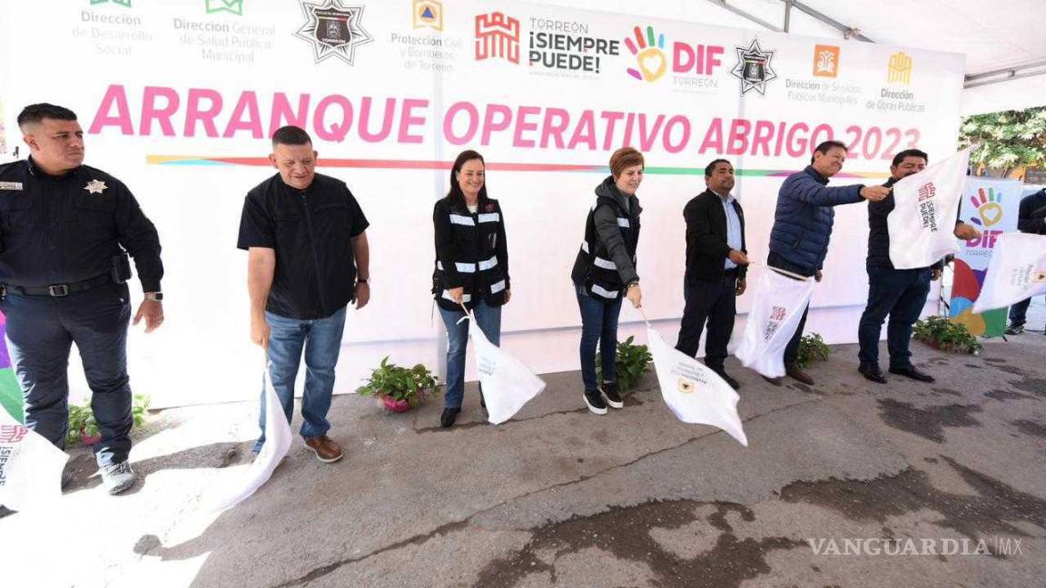 Torreón y su estrategia contra el frío: pone oficialmente en marcha Operativo Abrigo 2023