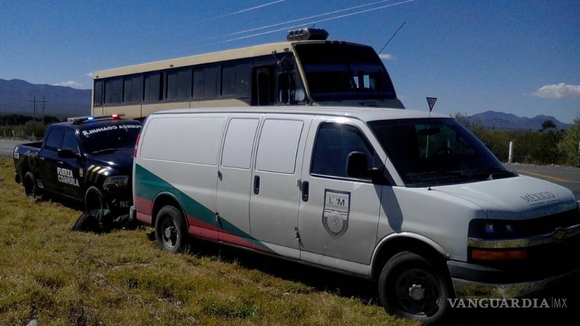 Aseguran a 12 migrantes centroamericanos en Saltillo; iban a bordo de un camión