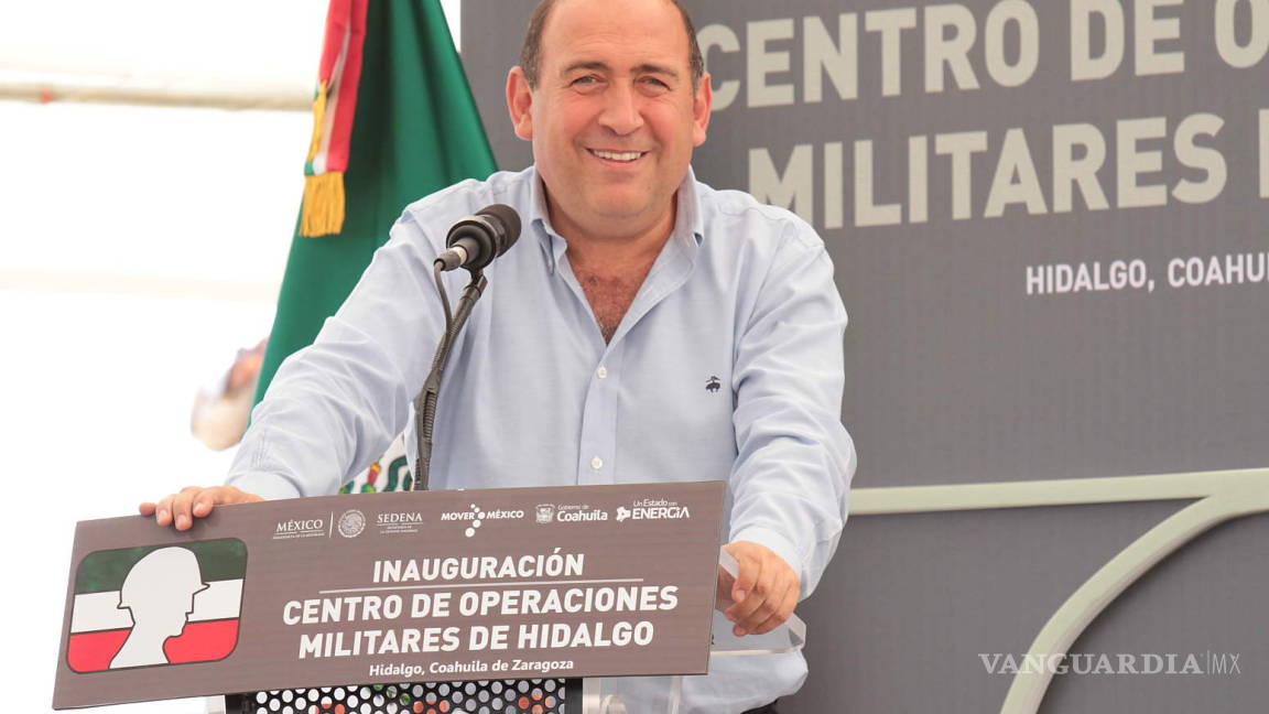 Coahuila es atractivo para los cárteles de la droga, reconoce Rubén Moreira