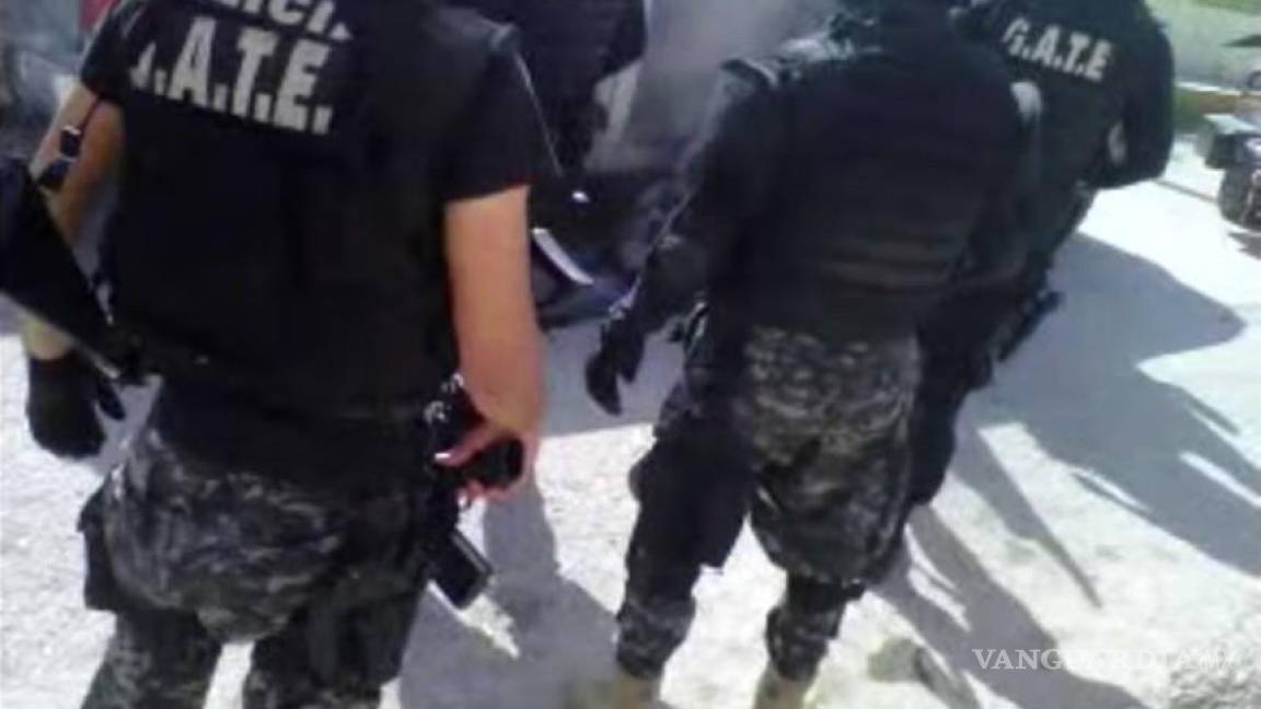 GATE asegura armas y chalecos tácticos en Monclova