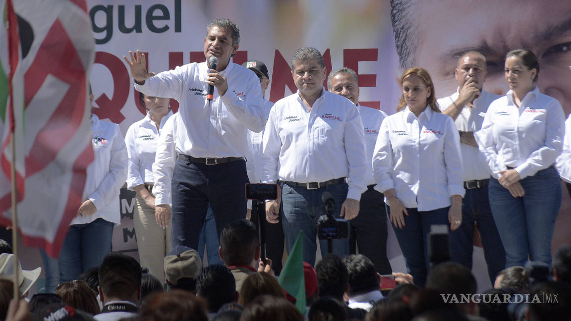 Respalda dirigencia nacional del PRI campaña de Miguel Riquelme en Ramos Arizpe