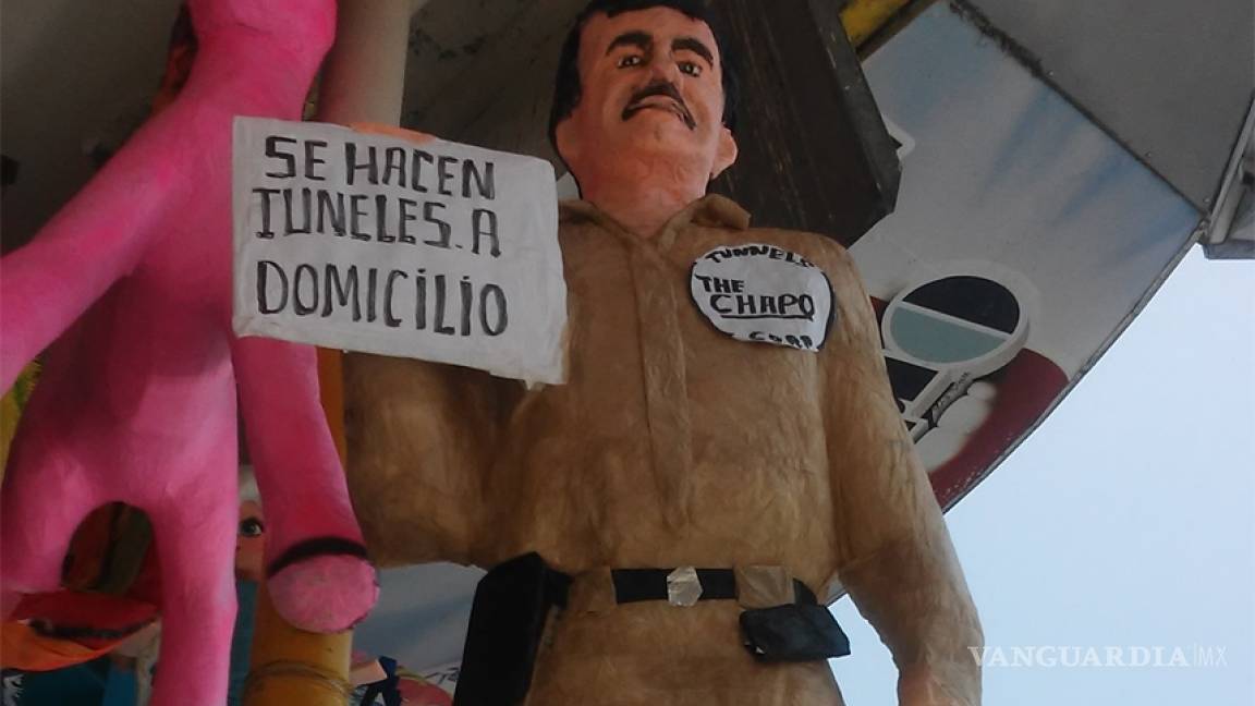 'El Chapo' ya tiene su piñata