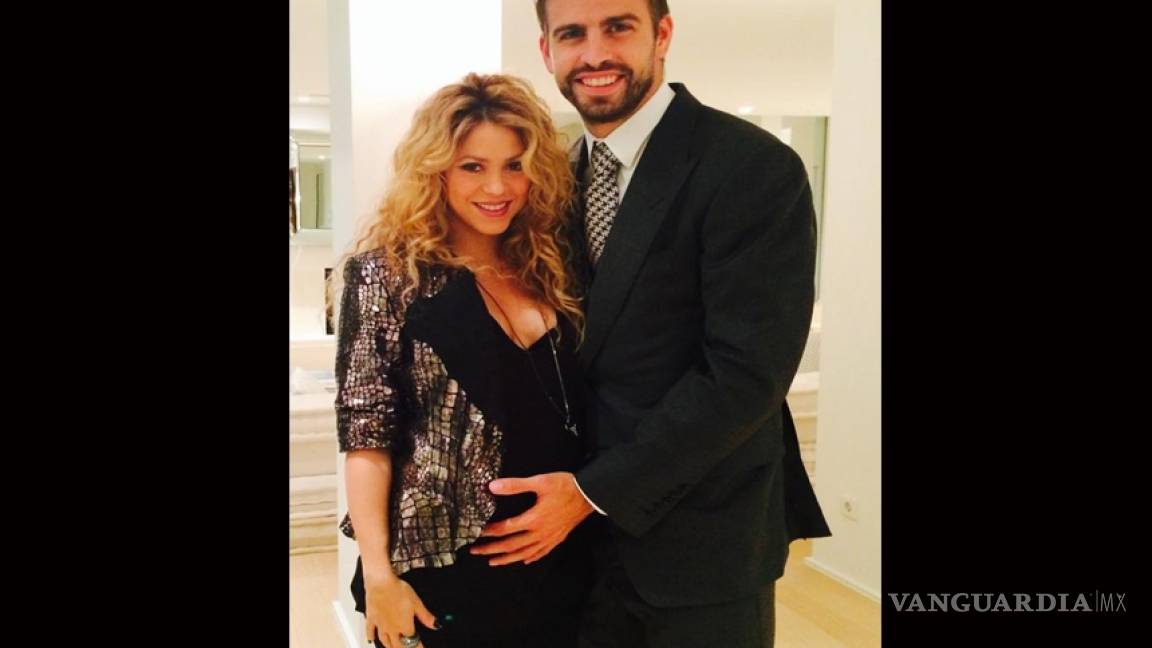 Shakira muestra su segundo embarazo