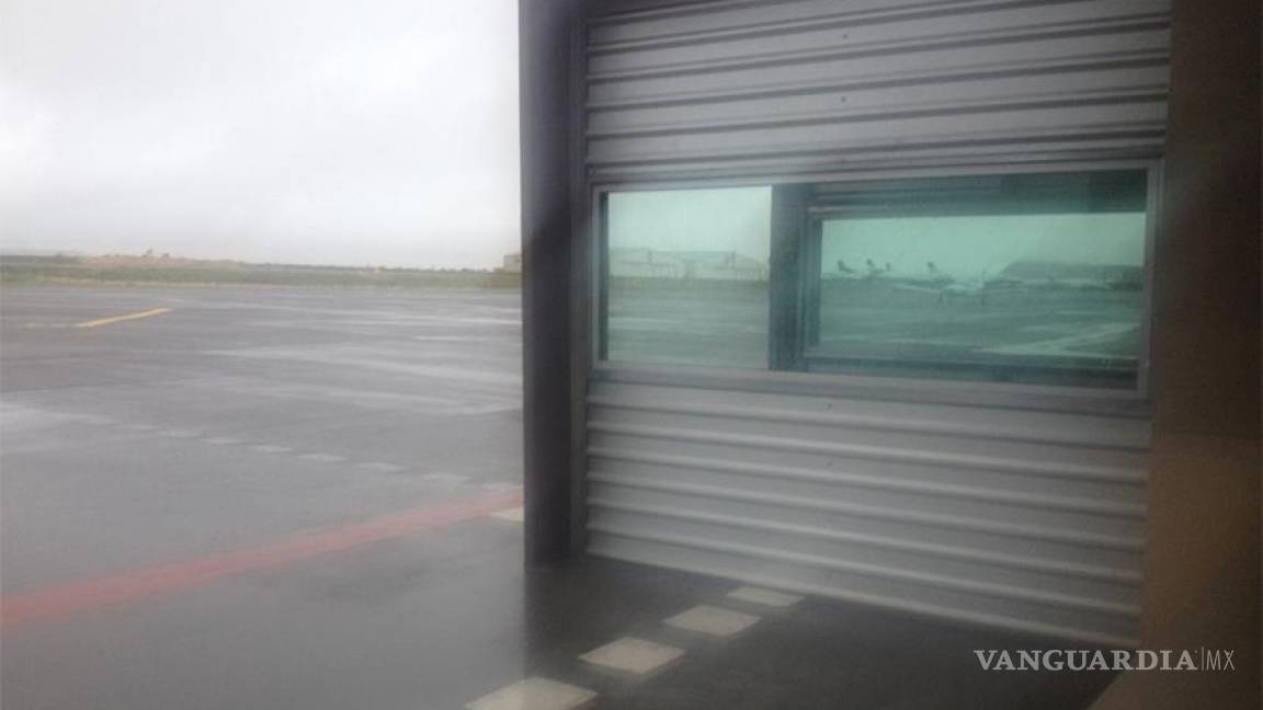 Fuertes vientos afectan al Aeropuerto Plan de Guadalupe
