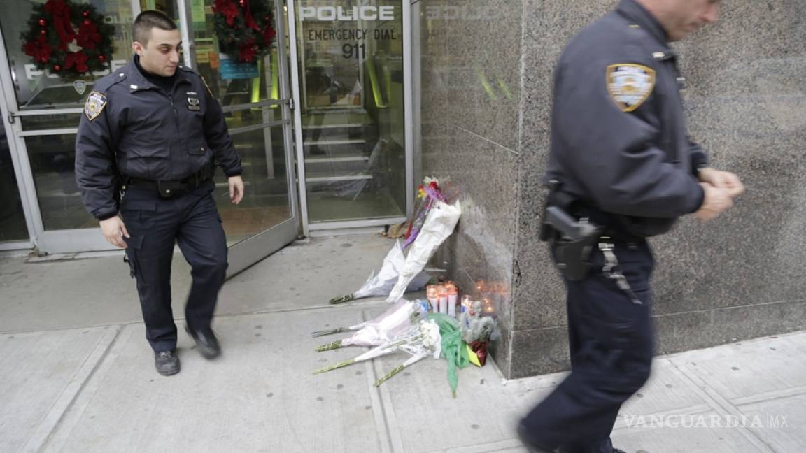 Asesinato de policías en NY exhibe división social