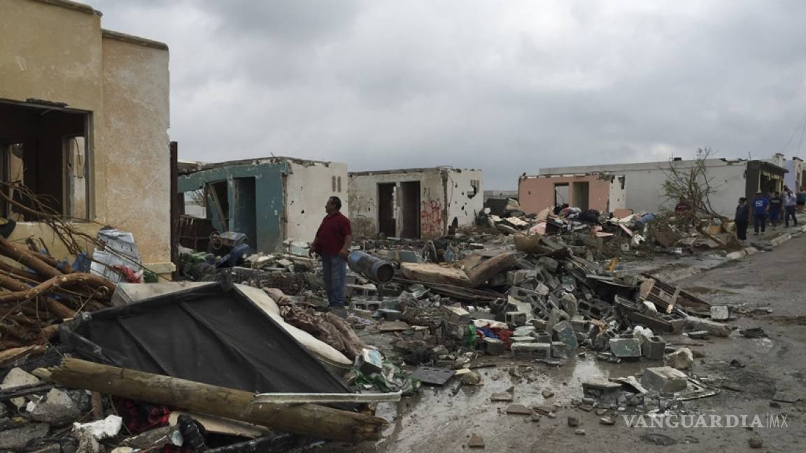 Segob declara desastre natural en Ciudad Acuña por tornado