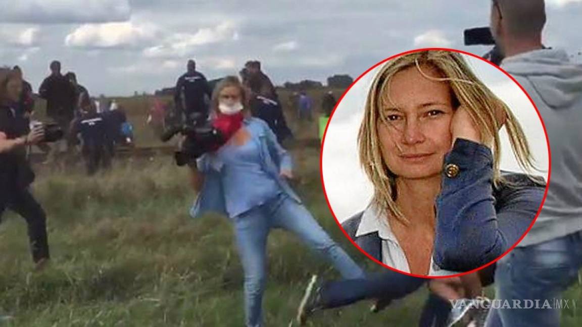 Reportera que agredió a refugiados enfrentaría cargos