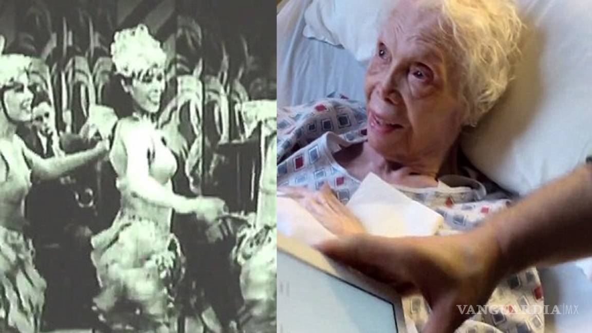 Mujer de 102 años ve por primera vez sus videos de cuando era bailarina