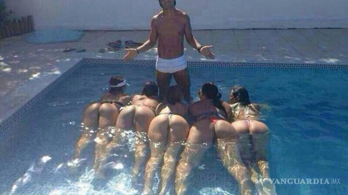 Foto de Ronaldinho causa escándalo