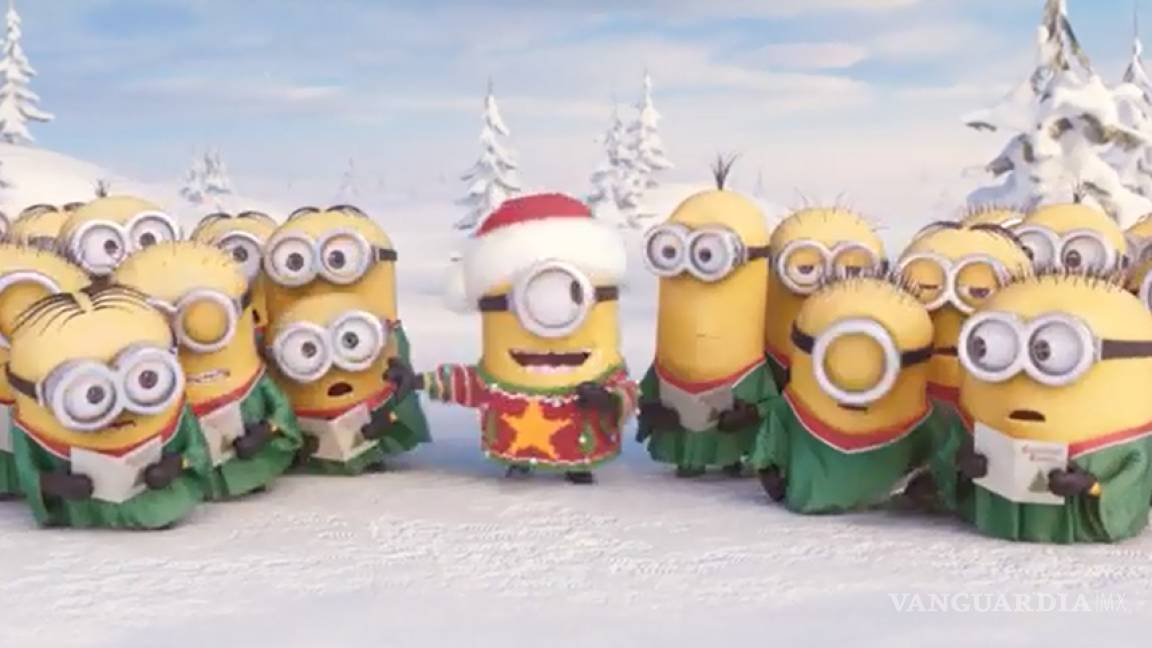 Los 'Minions' celebran la Navidad en un nuevo video