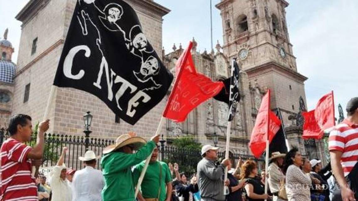 Se suman maestros de Tamaulipas a protestas de la CNTE