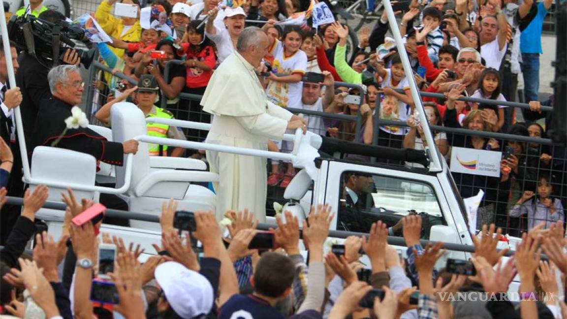 Papa oficiará misa masiva en Ecuador