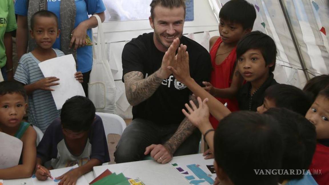 Beckham visita Filipinas