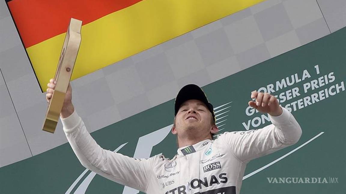 Nico Rosberg se impone en el GP de Austria