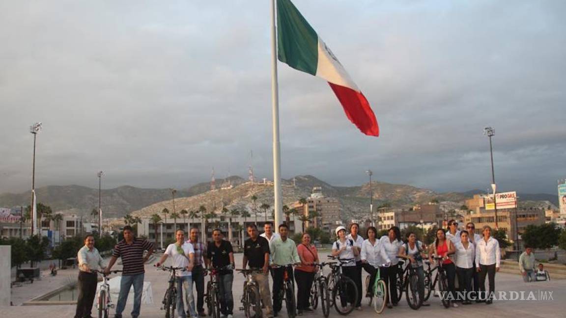 Empleados municipales de Torreón se unen al Día Mundial sin Automóvil