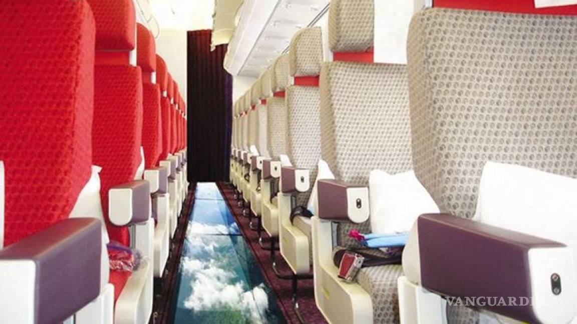 Virgin Atlantic lanzaría un avión con piso de cristal