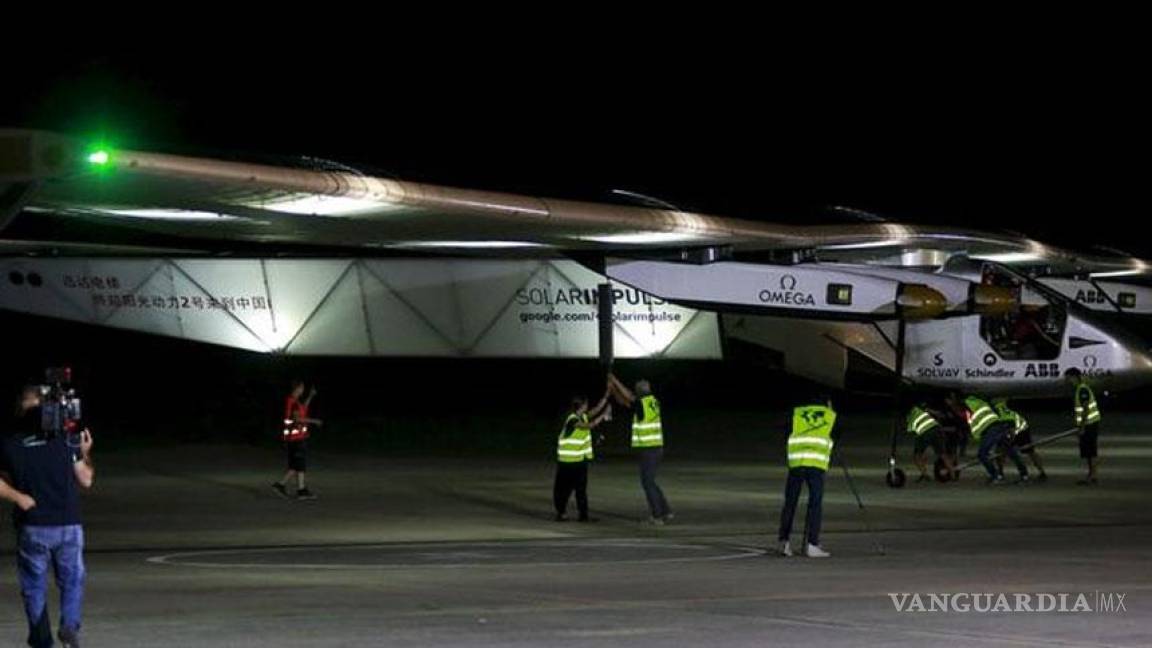 Avión Solar Impulse vuela a China en la quinta etapa de su viaje