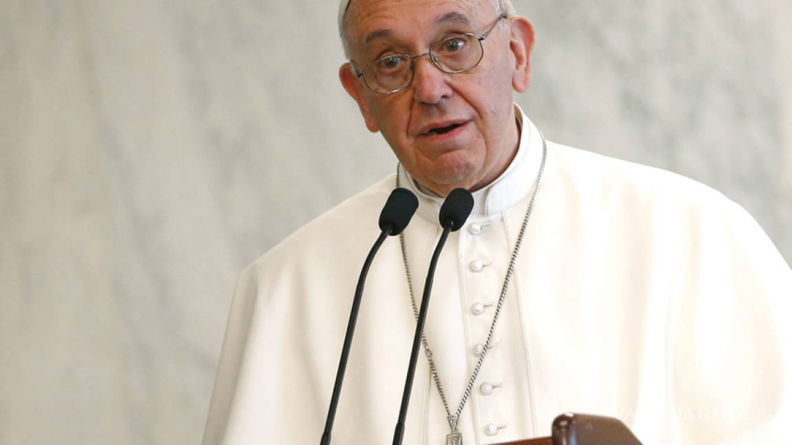 Se combate &quot;pobremente&quot; la guerra contra el narcotráfico: Papa Francisco