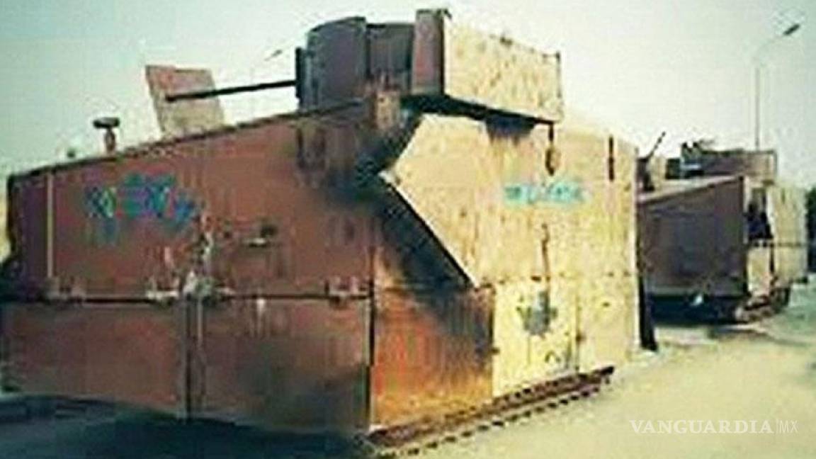 Combaten al Estado Islámico con vehículos estilo 'Mad Max'
