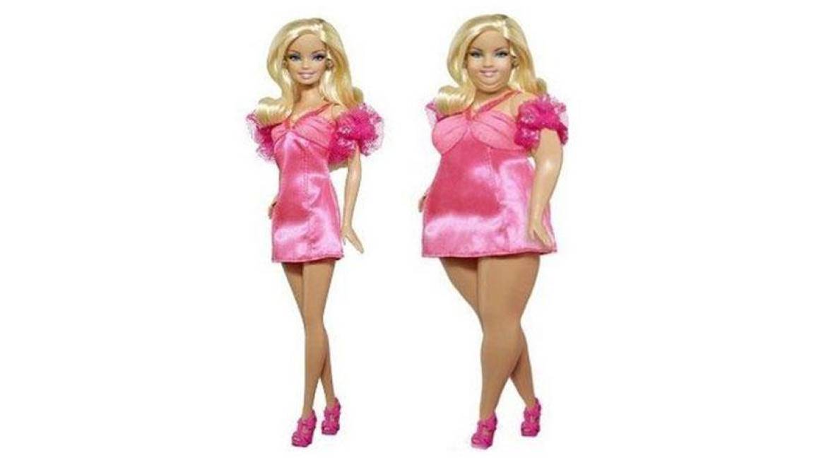 Barbie con sobrepeso causa polémica en redes sociales