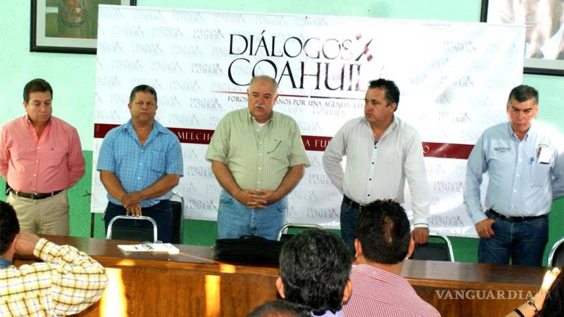 Arrancan foros &quot;Diálogos por Coahuila&quot;