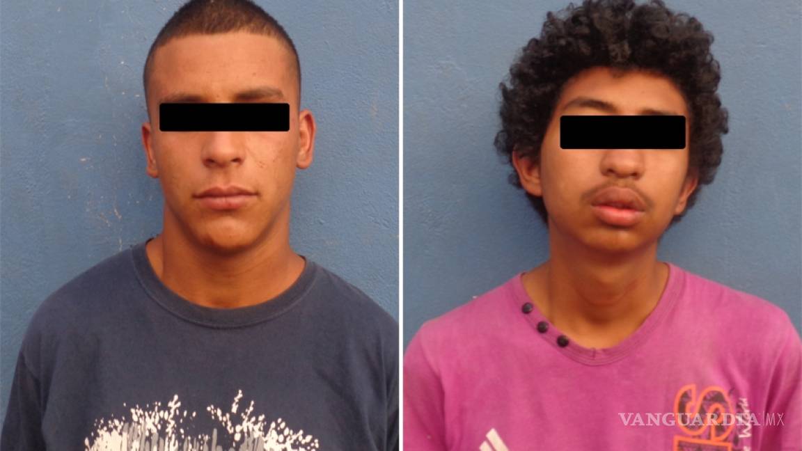 En Torreón detienen a dos menores con droga