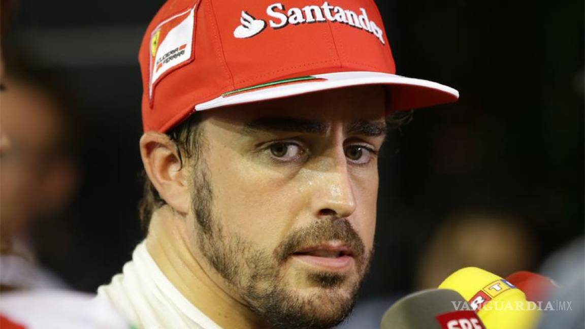 Fernando Alonso controla última sesión para Singapur: F1