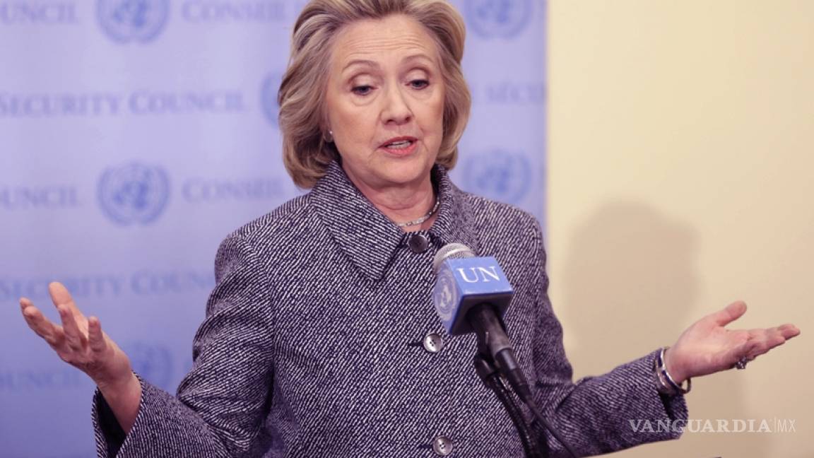 Hillary Clinton oficializa que quiere ser la primera presidenta de EU