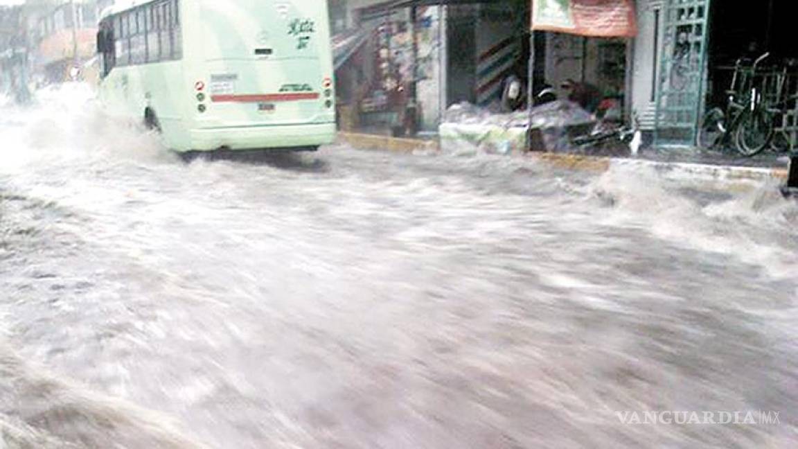 Se registra lluvia histórica en el Distrito Federal