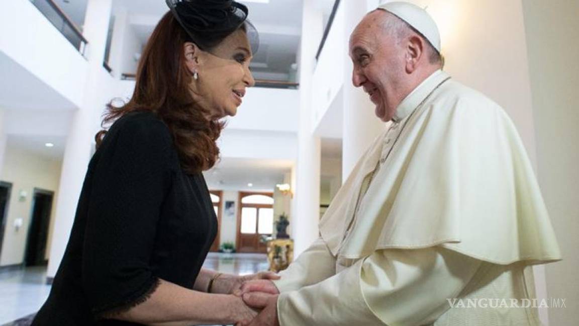 Papa Francisco y Cristina Fernández almuerzan en el Vaticano