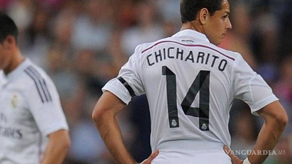 Chicharito, frustrado por ser suplente en el Real Madrid