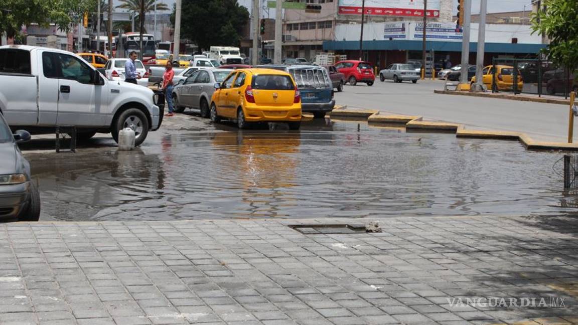 Lluvias atípicas en Torreón han provocado 70 por ciento de rezago en bacheo y caída de colectores