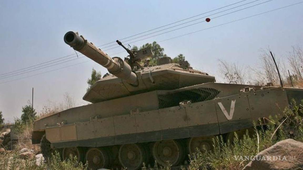 Israel exporta por primera vez tanque Merkavá