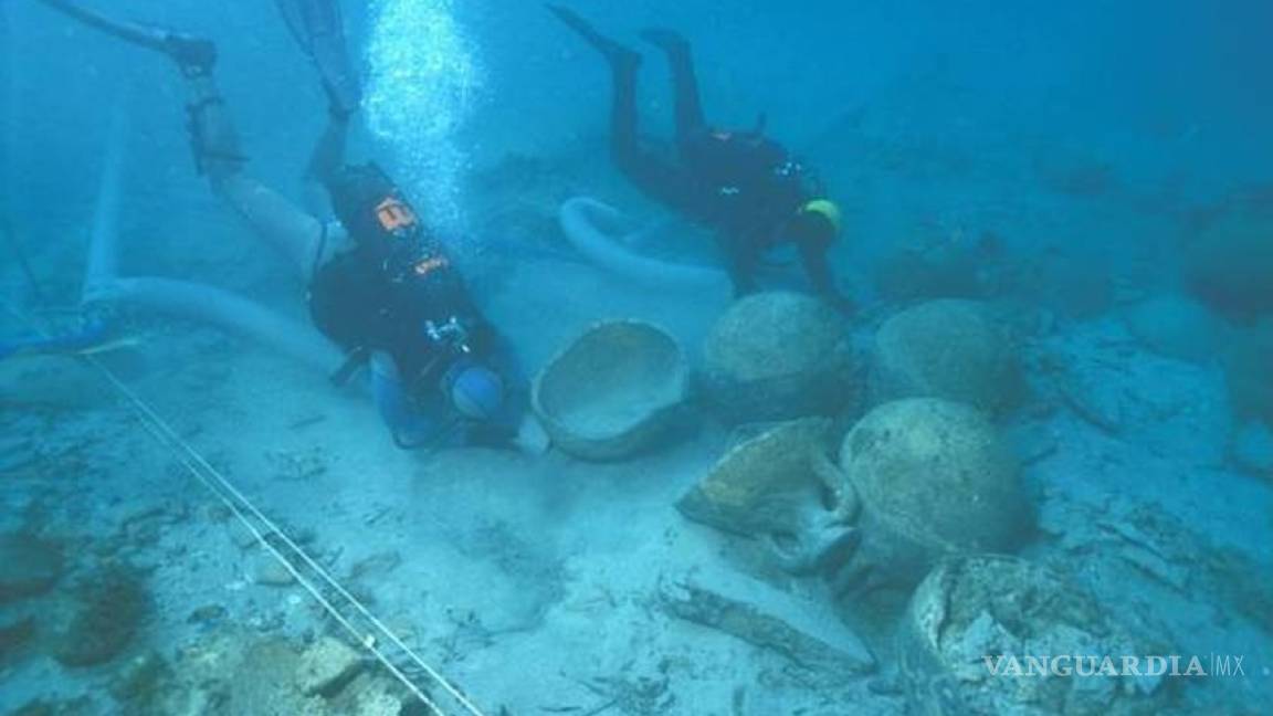 Arqueólogos griegos descubren barco hundido en el siglo XVI