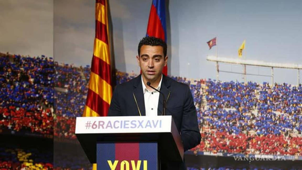 Xavi se va del Barcelona; equipo qatarí confirma fichaje