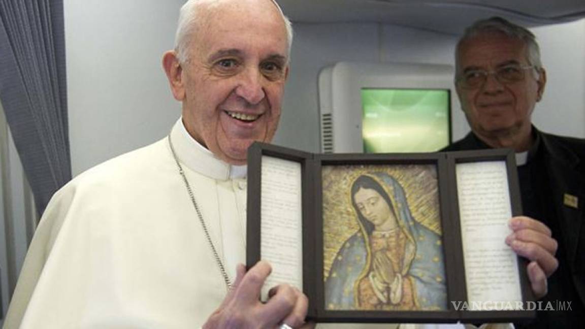Celebrará Francisco por primera vez a la Virgen de Guadalupe