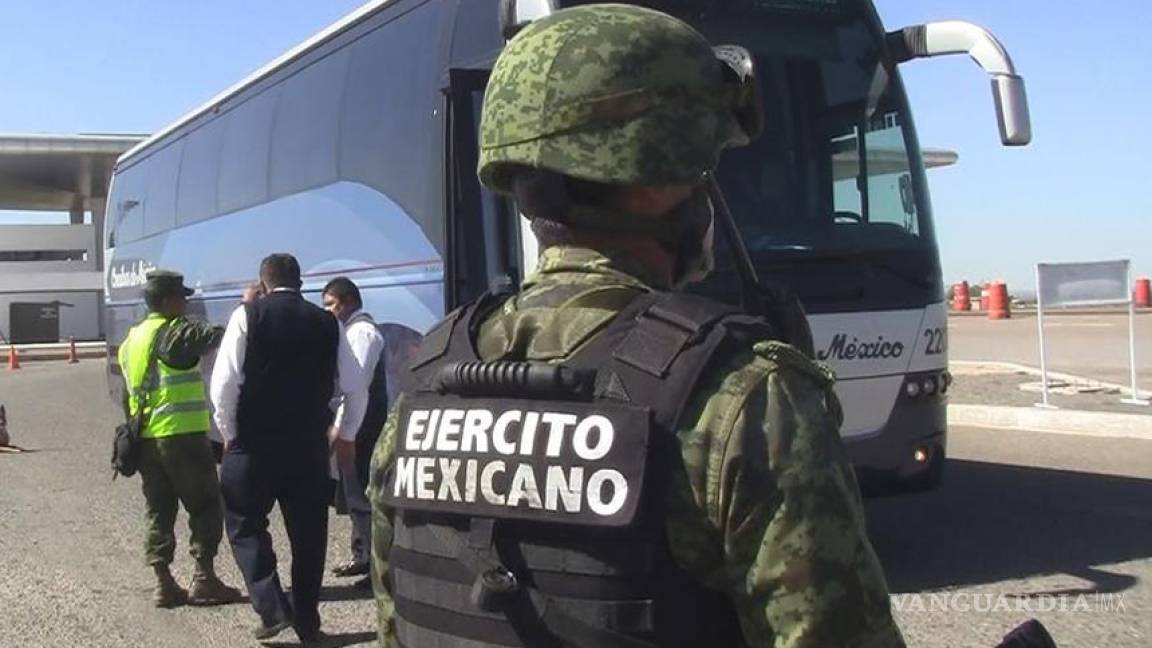 Aseguran 64 kilos de mariguana en autobús de pasajeros en Aguascalientes