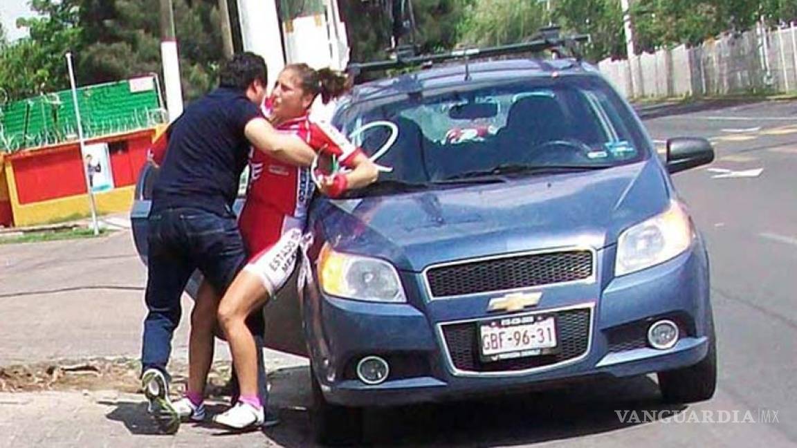 Ciclista Érika Varela es agredida por su propio entrenador