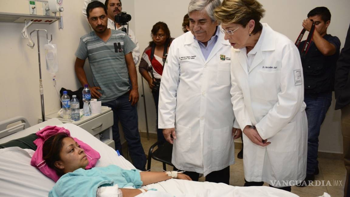 Asciende a 26 los fallecidos por tragedia de Mazapil; visita Gobernador de Zacatecas a heridos en Saltillo