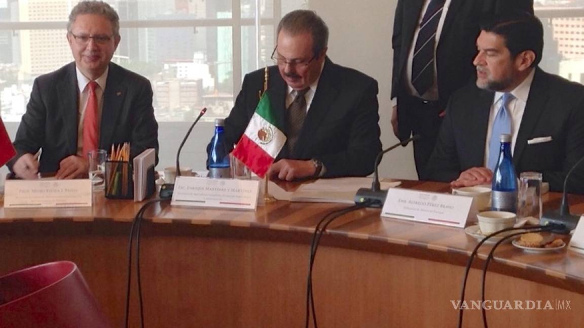 Firman México y Portugal Memorándum de Entendimiento para impulsar comercio agroalimentario