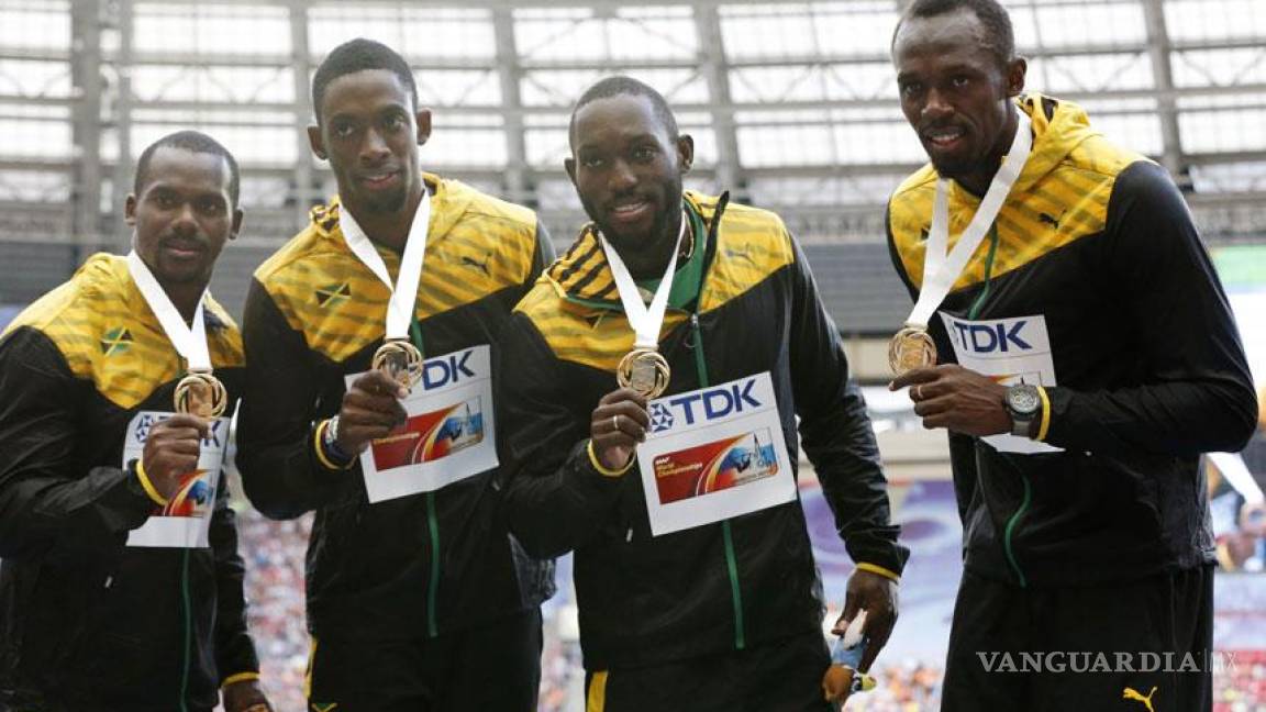 Jamaica gana en 4x100m; Bolt iguala a Carl Lewis