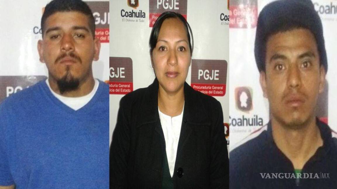 Procesa PGJE en Sabinas a tres personas por diferentes delitos