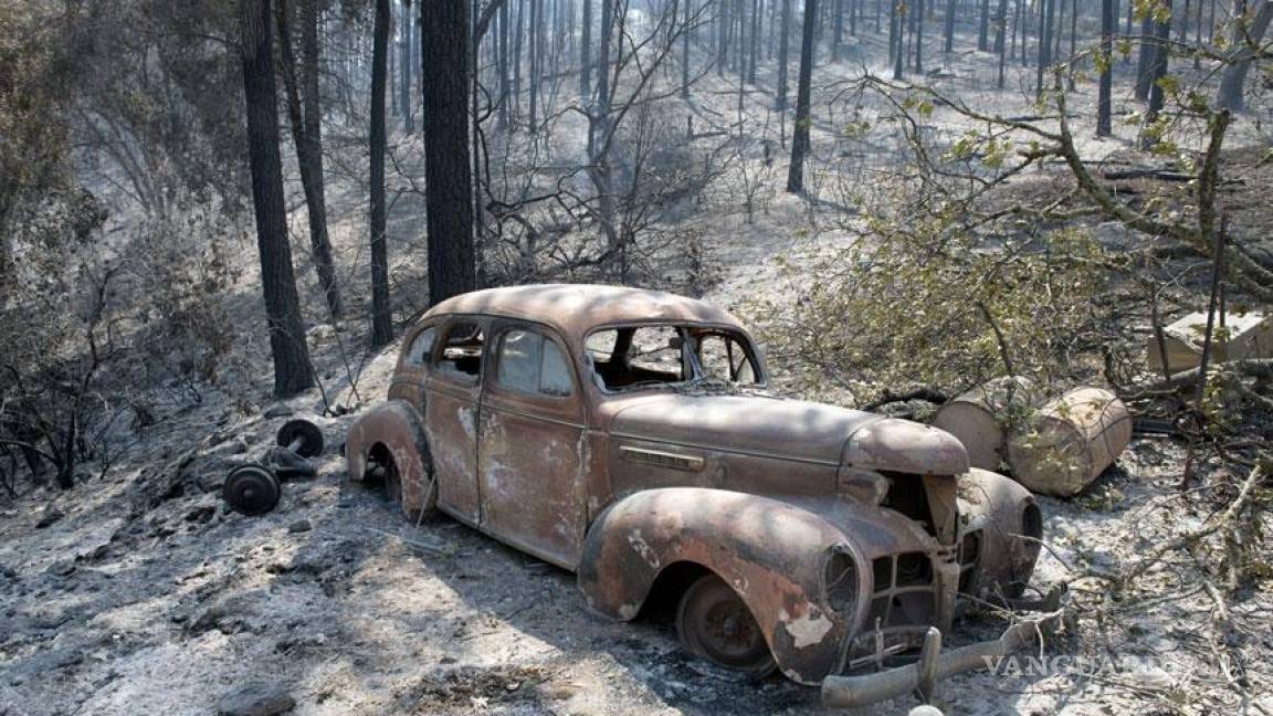 Continúa incendio forestal en el norte de California